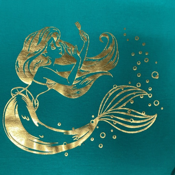 Hanna andersson disney little mermaid Ariel pajama shirt long sleeve size 14 - Picture 2 of 8